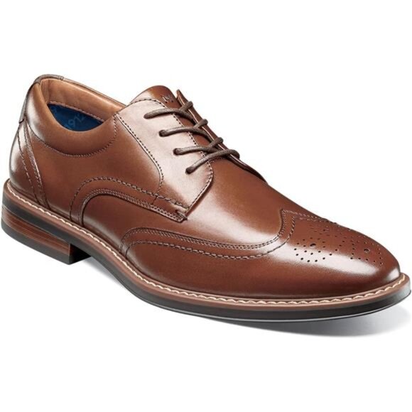 Bush Men's, Centro Flex Wingtip Oxford - Picture 2 of 8